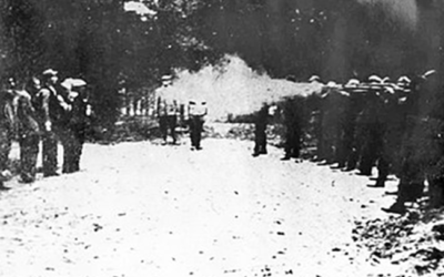 German crime in Barbarka near Toruń