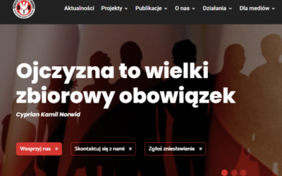 Zapraszamy na nową stronę Reduty Dobrego Imienia!